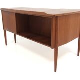 Scandinavian teak desk, Göran Strand, Lelångs Möbelfabrik, Sweden, 1950