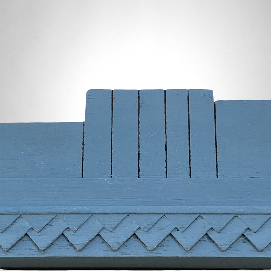 Blue wardrobe art deco 1930