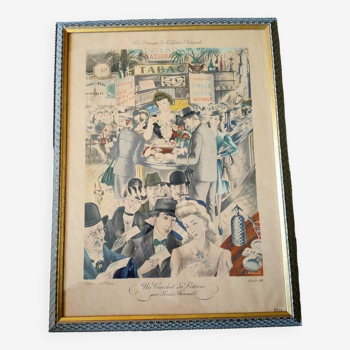 Signed lithograph