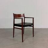 Fauteuil Arne Vodder Palissandre Années 60