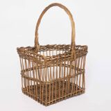 Square openwork basket