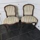 Paire de chaises style Louis XV