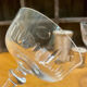 Pair of old champagne glasses