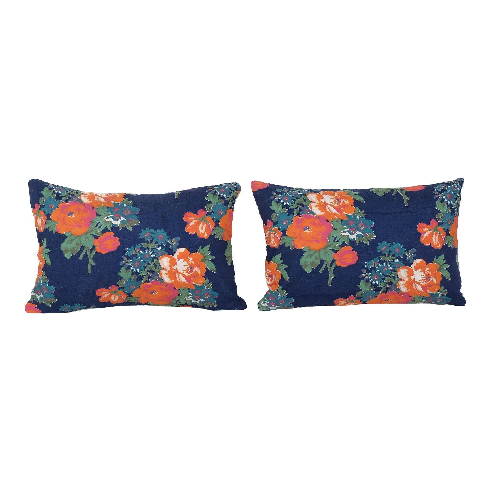 Set of 2 vintage Turkish cushion covers 61x41 cm