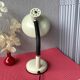Beige metal space age lamp