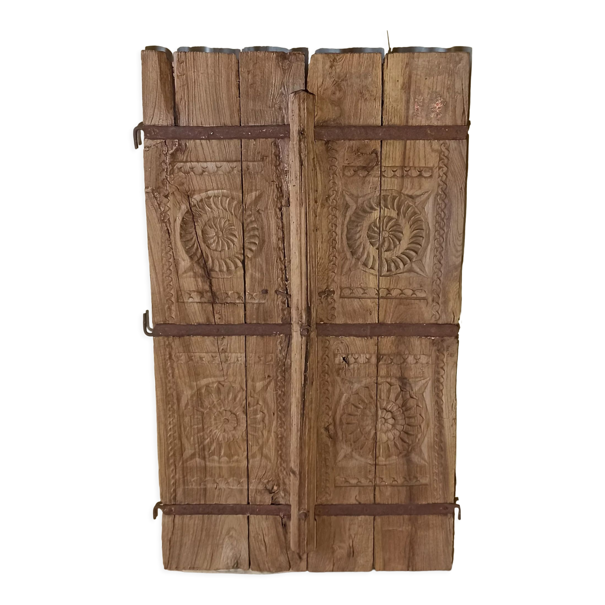 Old wooden door