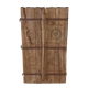 Old wooden door