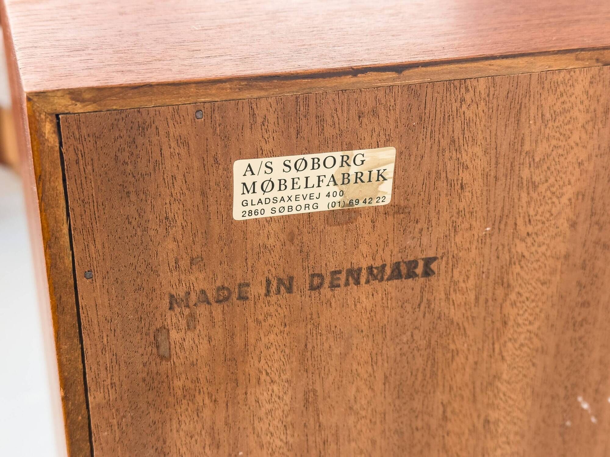 Danish Teak Bookcase by Børge Mogensen for Søborg, 1960s