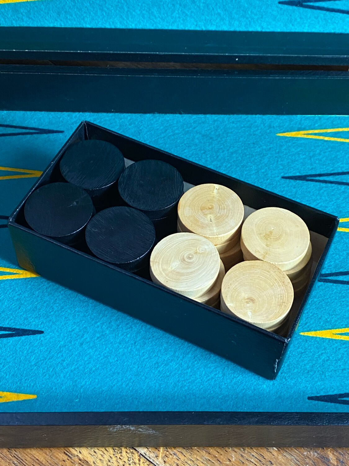 Backgammon, Rachez Paris, 1950s/60s