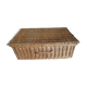 Antique wicker trunk
