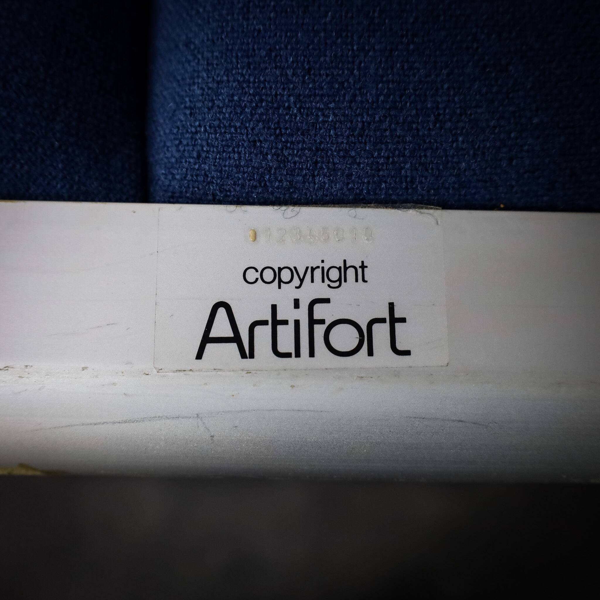 Pair of F598 Groovy chairs by Pierre Paulin for Artifort, Netherlands, 1970s