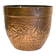 Large planter by villedieu in brass 1970s - 1980s