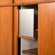Melvin Mikkelsen extra large wardrobe in teak, Denmark 1960s