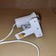Vintage white clip-on spotlight lamp Lita