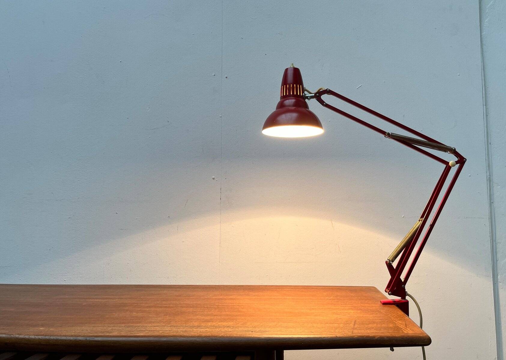 Mid-Century Swedish desk lamp by Ledu, 1960s