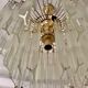 Venini Triedi Crystal Chandelier 1970