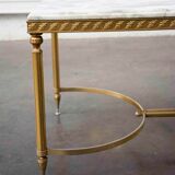 Marble coffee table