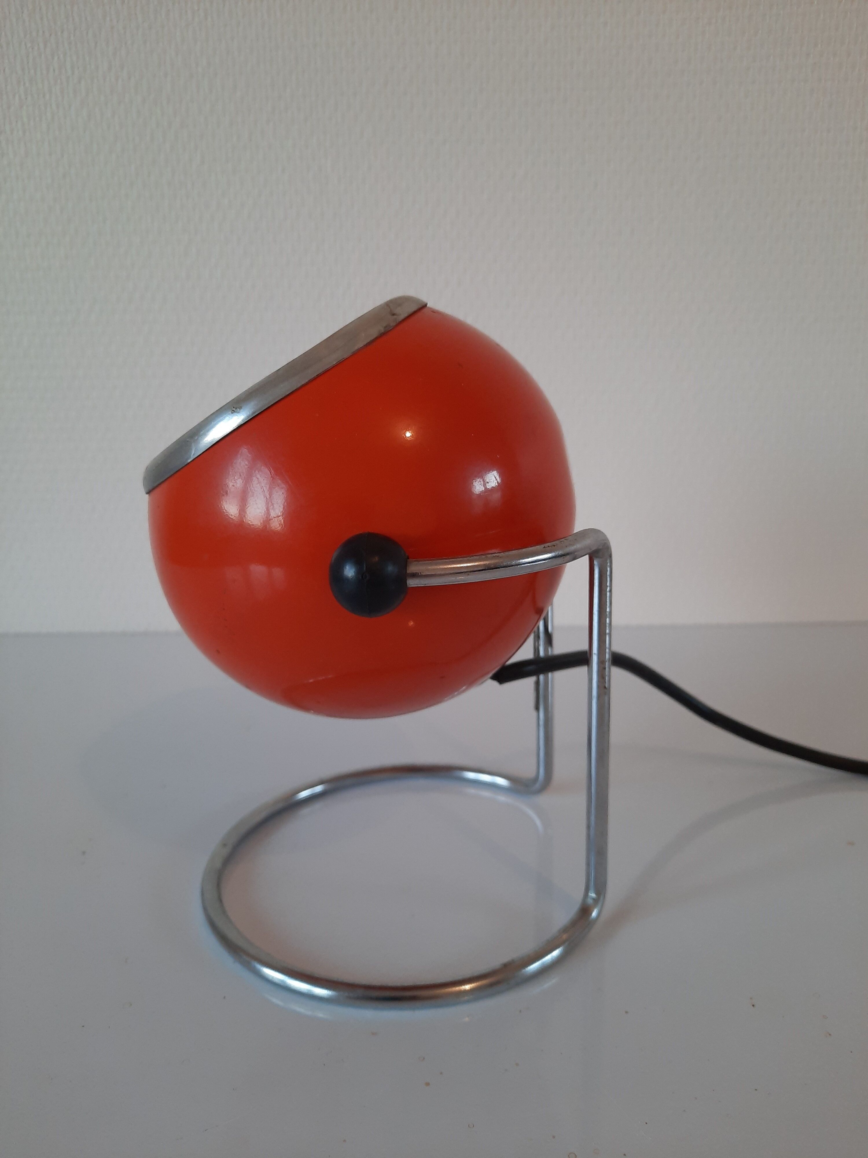 Lamp eye ball by Targetti Sankey 70s