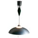 Nordiska Kompaniet adjustable pendant lamp, aluminium and porcelain, 1950