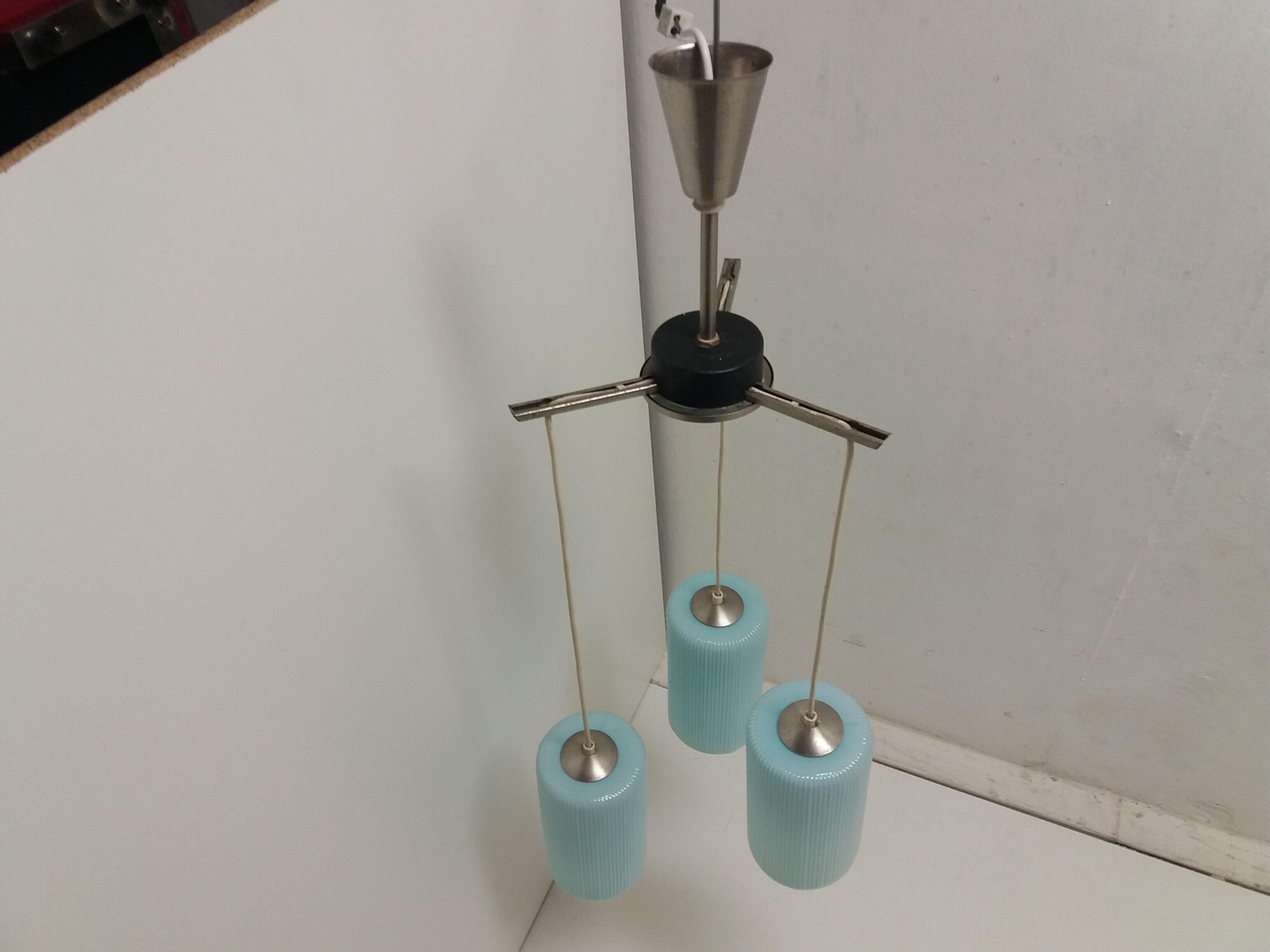 Mid-century design chandelier, Drupol, 1960's.