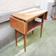 Old solid wood console with 2 flaps.