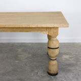 Table à manger en chêne