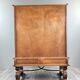 Carved oak display case, Neo-Renaissance style, 20th century