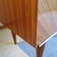 3-drawer chest of drawers - 60s - vintage - marquetry effect - spinning top feet