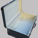 Vintage blue suitcase