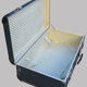 Vintage blue suitcase