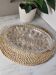Crystal aperitif plate