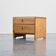 Nightstand made of solid pine, circa 1975.