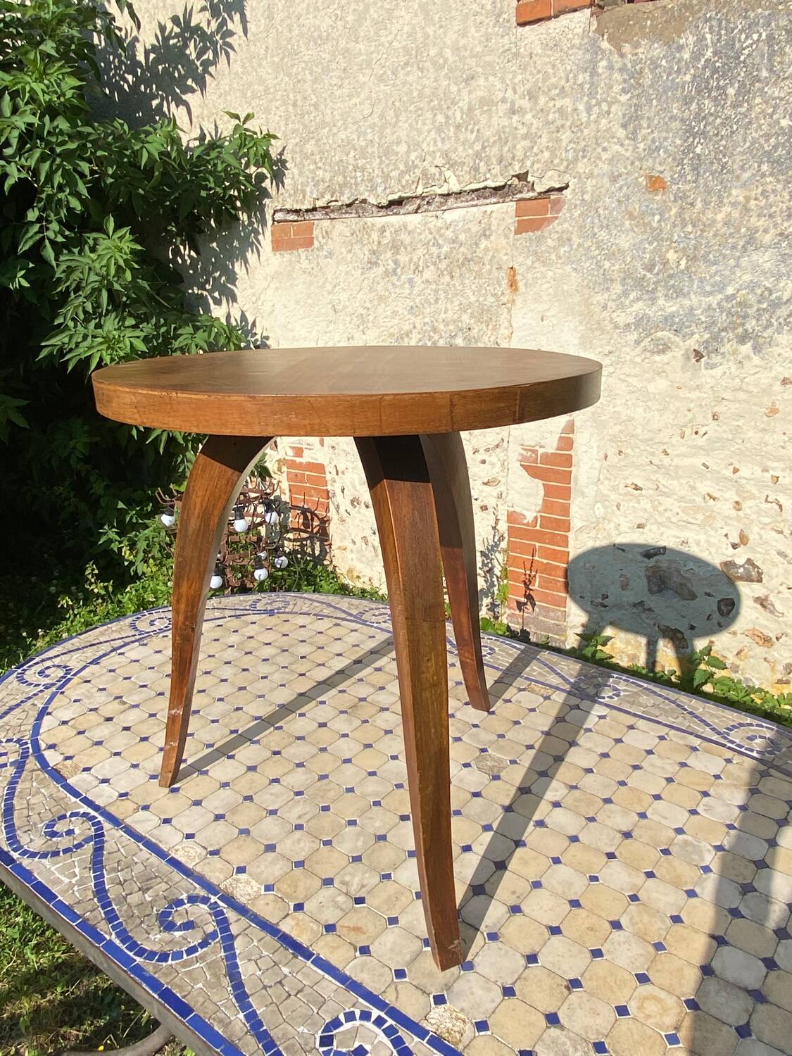 Art Deco Pedestal Table
