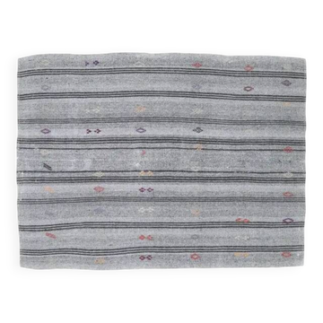 Tapis kilim anatolien vintage turc noué à la main 195x260