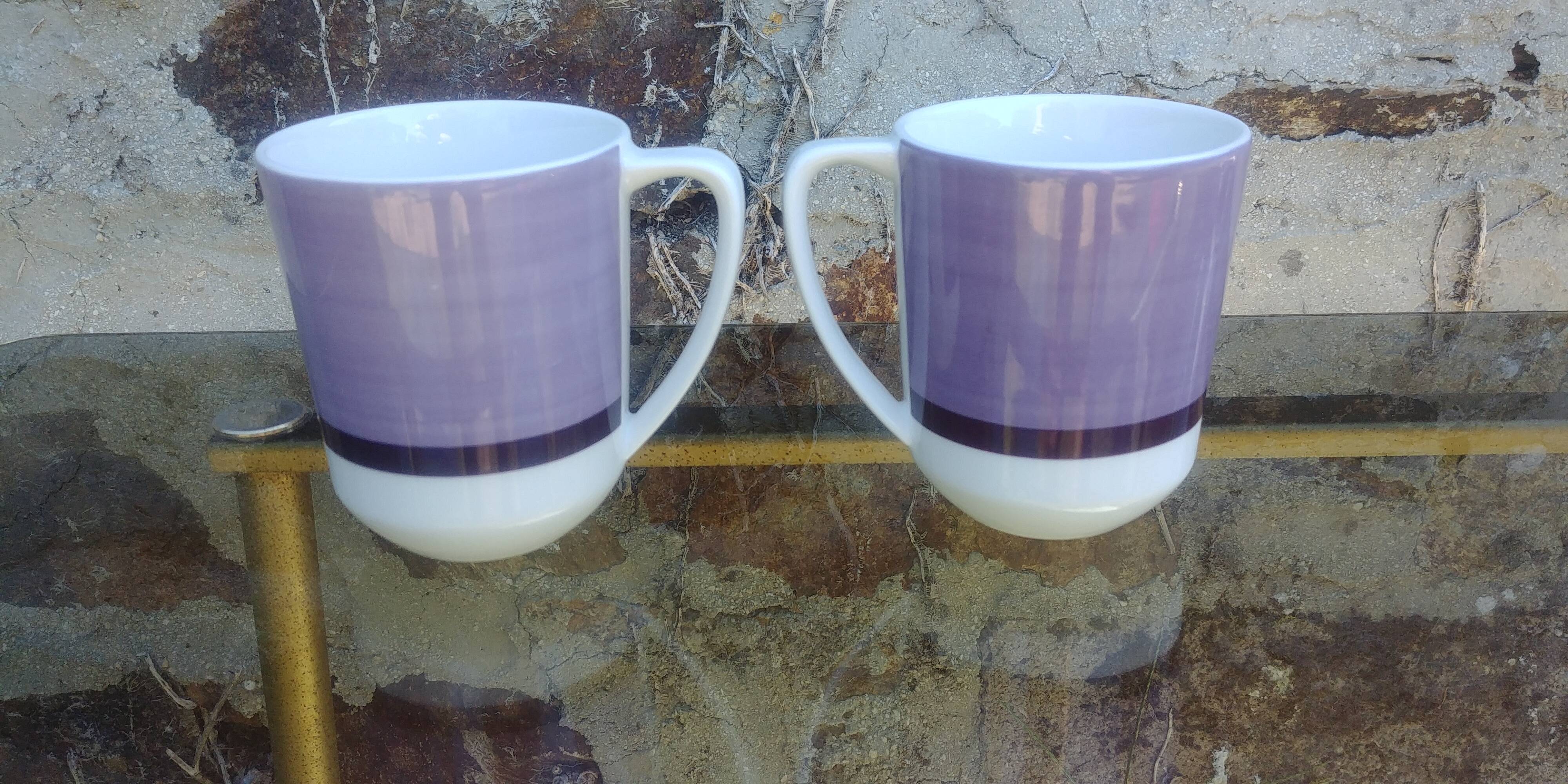 Two cups Vivo de Villeroy and Boch series "just violet"