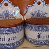 Salt and flour pots