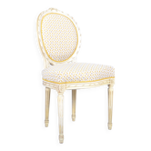 LouisXVI style medallion chair