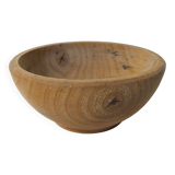 small turned wooden bowl