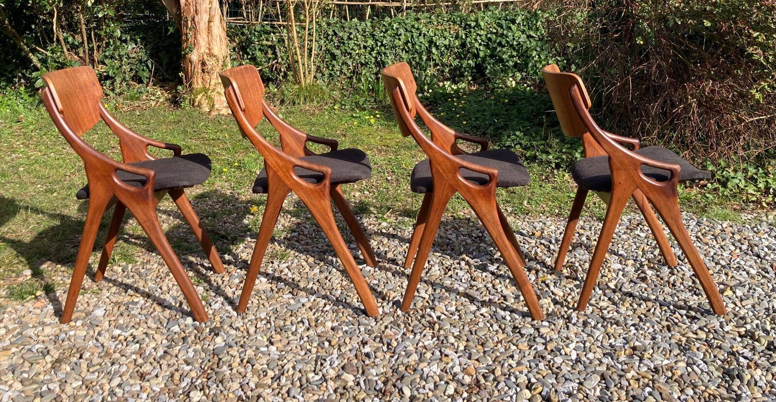 Chairs by Arne Hovmand Olsen