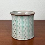 Mid-century modern studio pottery mug by Monika Maetzel, 1960s.