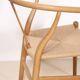 4x Chaise Wishbone CH24 de Hans J. Wegner en chêne, 1990