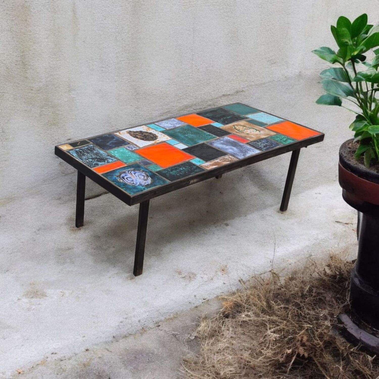 Ceramic coffee table Princess 1960