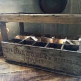 Bottle wooden rack
