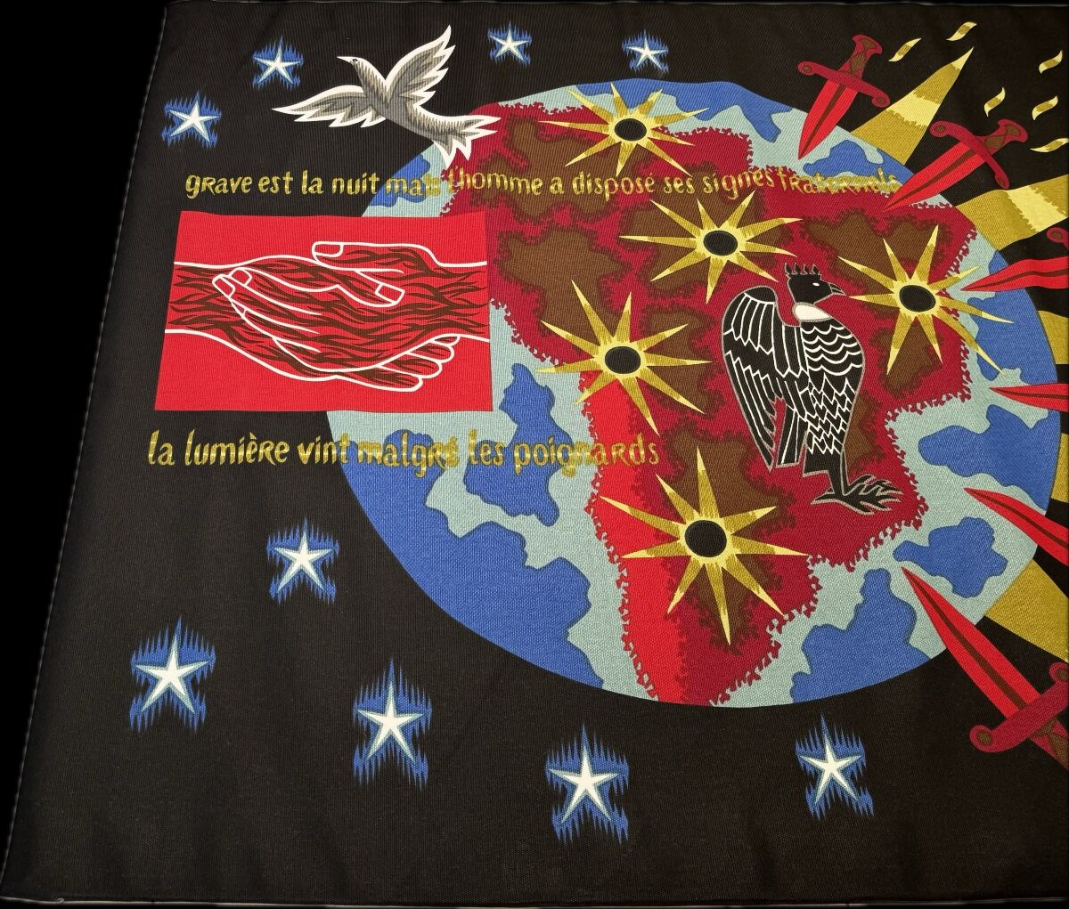 Tapestry Screen Print Jean Picart Le Doux