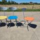 ensemble de 4 chaises pliantes Piu Bonaldo style Memphis