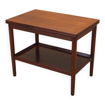 Table basse pliante, design danois, années 1960, designer : Ole Wanscher