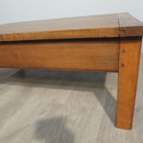 1950s oak coffee table