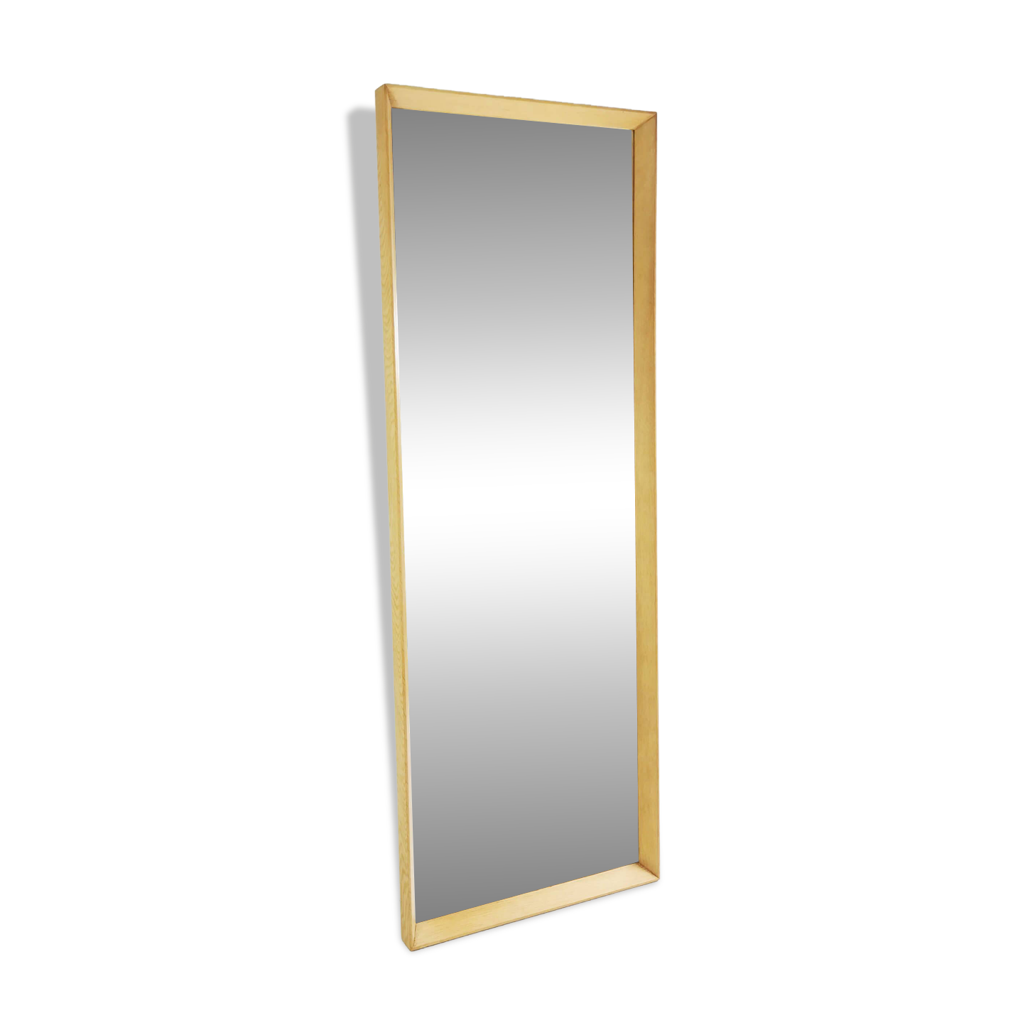 Miroir mural minimaliste, Aarhus Glasimport, Danemark, années 1960