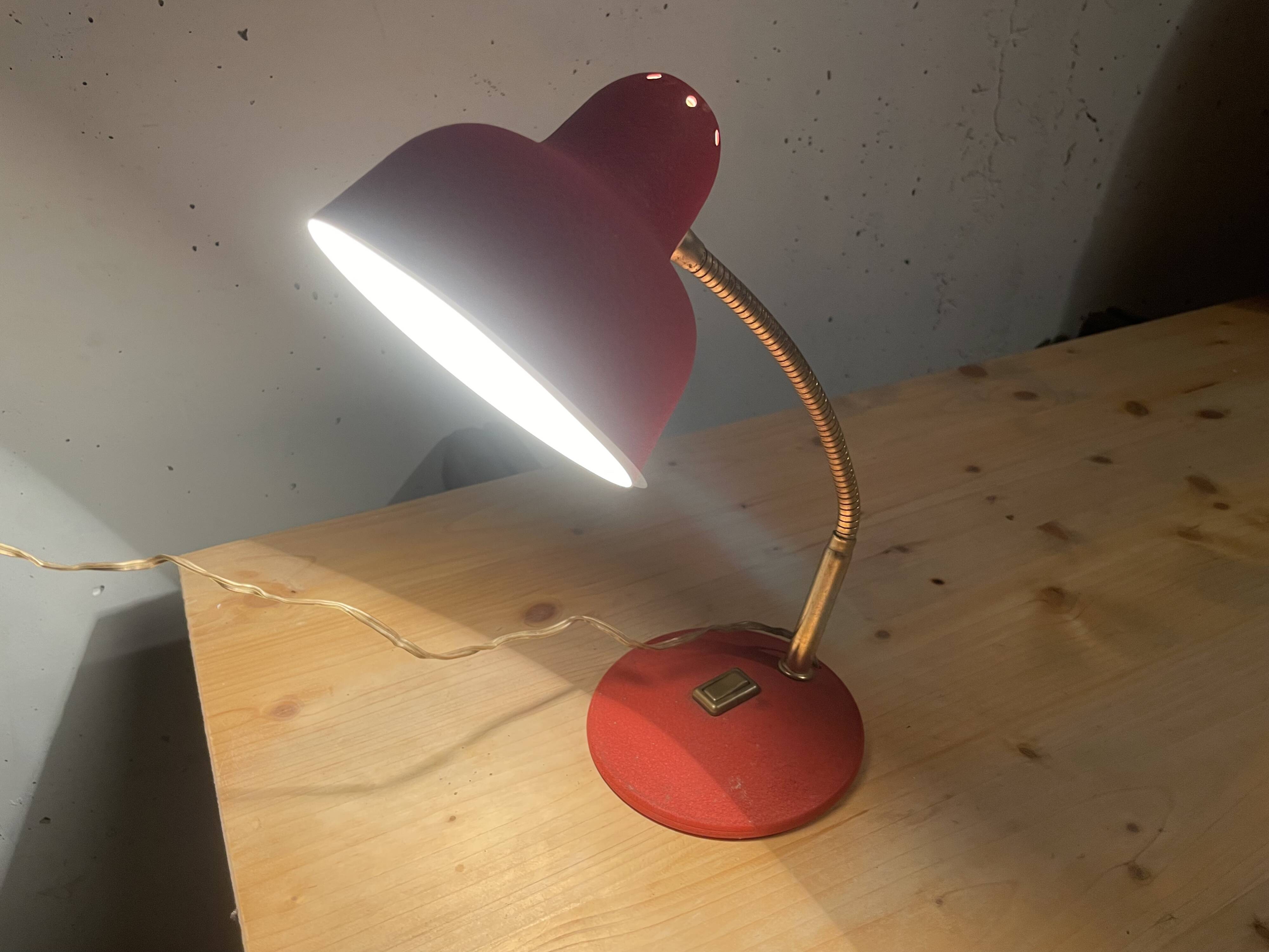 Lampe de bureau années 60