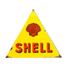 Vintage enamel Shell sign - 120x137